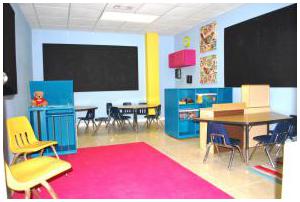 Our classrooms are colorful and educational!